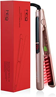 Photo 1 of HTG Professional Hair Straightener 1 inch Flat Iron Ceramic Tourmaline Plates MCH Heating Tech with Infrared & Ionic Dual Voltage
1 Count (Pack of 1) FACTORY SEALED, BRAND NEW