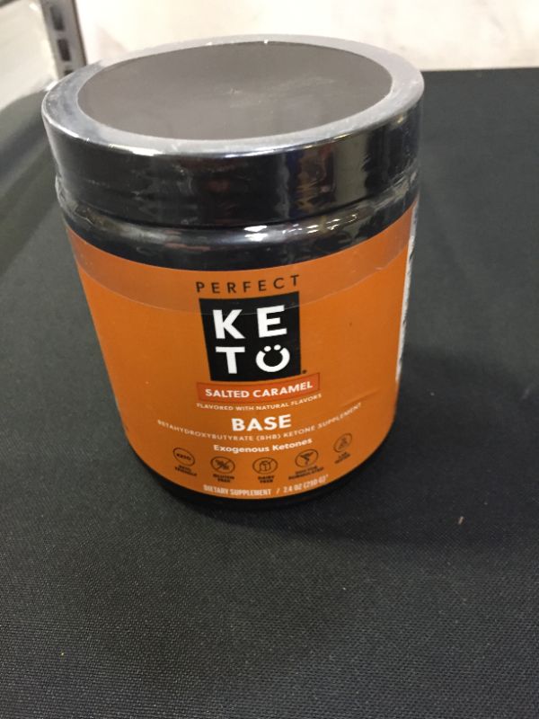 Photo 2 of  Perfect Keto Exogenous Ketones: Base BHB Salts Supplement EXP NOV 2022