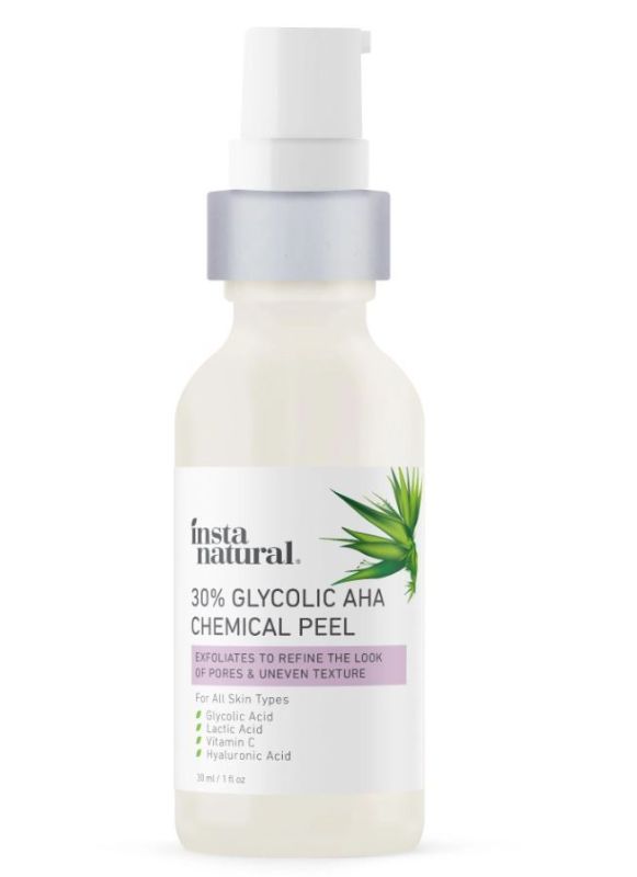 Photo 1 of (BUNDLE) INSTANATURAL 30% Glycolic AHA Chemical Peel & Cos De Baha Niacinamide 10 Serum 
 