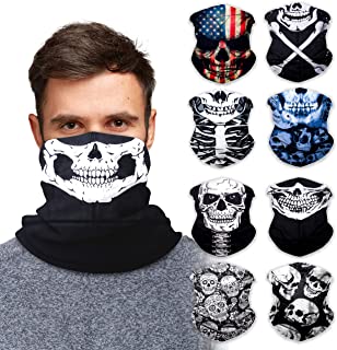 Photo 1 of Neck Gaiter Face Mask Bandana (9 Pack) - Neck Gators Face Coverings for Men & Women I Neck Gator Masks
