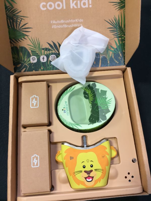 Photo 1 of Lenny The Lion Kids Autobrush Toothbrush Age 3-7
FACTORY SEALED, BRAND NEW, OPEN FOR PICTURES