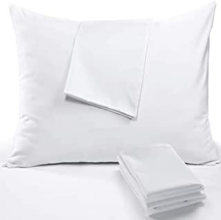 Photo 1 of 4 Pack Pillow Protectors Cases Covers Standard 20x26 Zippered Life Time Replacement Set White Soft Brushed Microfiber Reduces Respiratory Irritation Physical Threapy Clinics Hotels (4 Pack Standard)
BRAND NEW