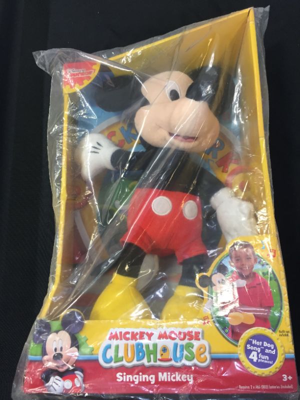 Photo 2 of Disney Mickey ‘Hot Dog Song” 12” Singing Plush Toys