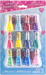 Photo 1 of Disney Princess - Townley Girl Non-Toxic Water-Based Peel-Off Quick Dry Nail Polish with Nail Separators|Gift Kit Set for Kids Girls|12 Pcs - Perfect for Parties, Sleepovers and Makeovers
0.09 Fl Oz (Pack of 12)