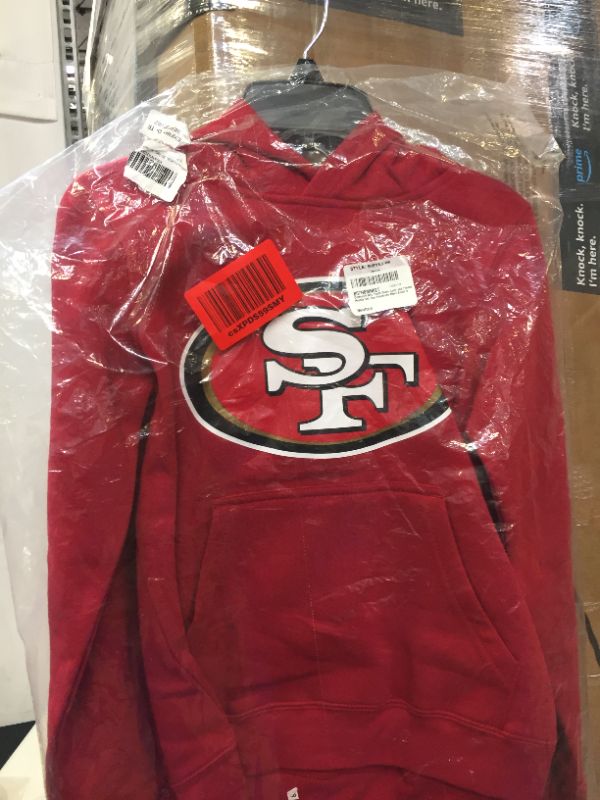 Photo 2 of OUTERSTUFF NFL YOUTH TEAM COLOR AND FLEEE HOODIE SET SAN FRANCISCO 49ERS YOUTH SIZE 8