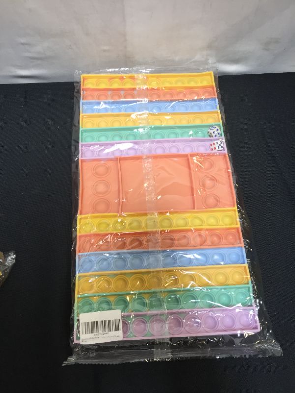 Photo 1 of Pop Game Chess Board Push Bubble Popper Fidget Sensory Toys Board Dice Big Pop Board Game Stress Relief Tools