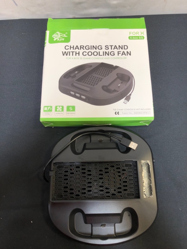 Photo 1 of KJH Charging Stand with Cooling Fan for X-Box SS Game Console & Controller
