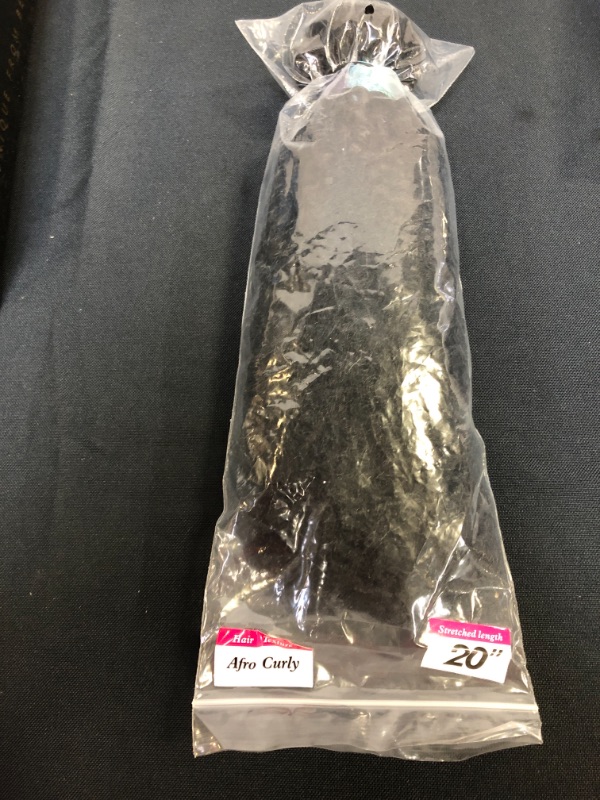Photo 1 of AFRO CURL EXSTENSION - 20 INCHES - 1 BAND 