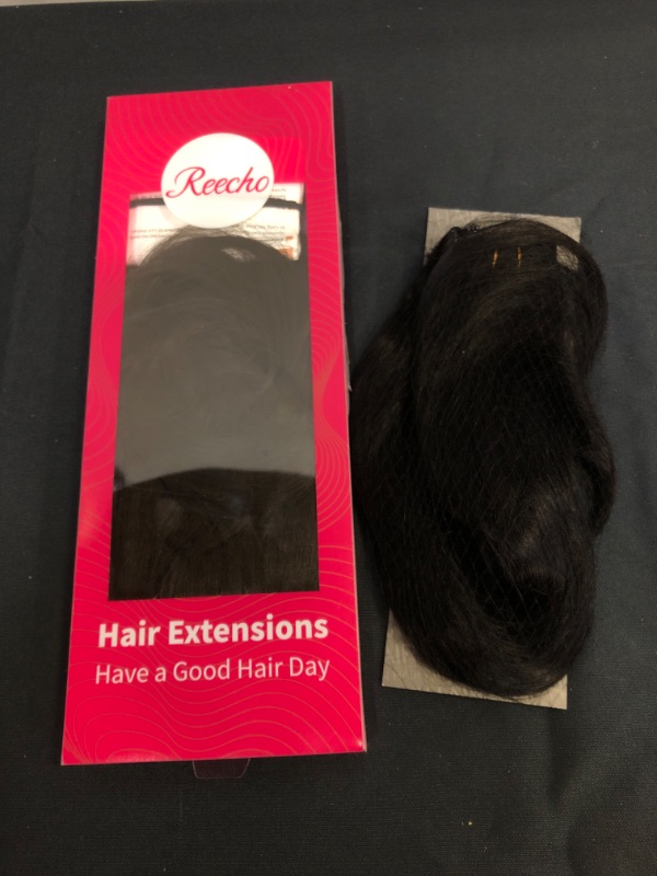 Photo 1 of hair exstenmsions bundle - unknown size - color black 