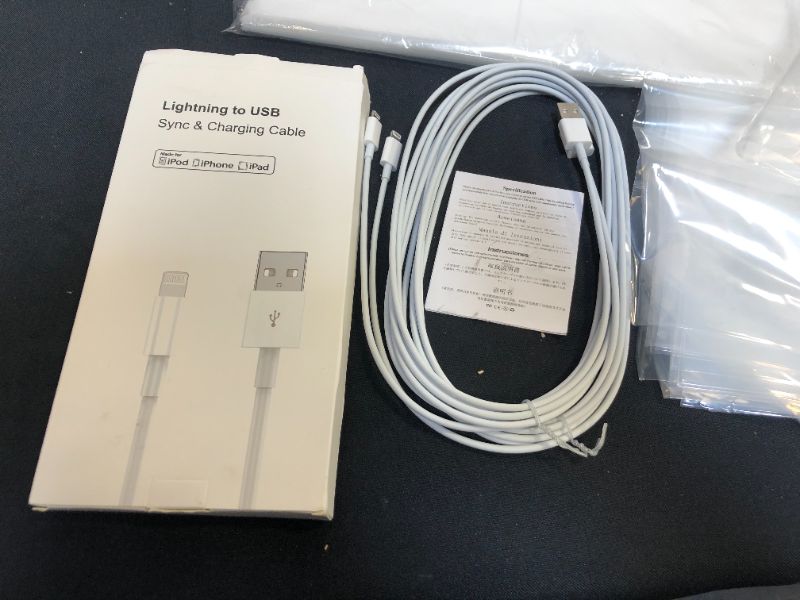 Photo 2 of Apple MFI Certified] iPhone Charger Cable 10 Ft, QZIIW 2Pack Long USB A to Lightning Cable 10 Feet,Apple Charging Power Cord 10 Foot for iPhone 13 12 11 Pro Max Mini XR XS X 9 8 7Plus 6 6s ipad
