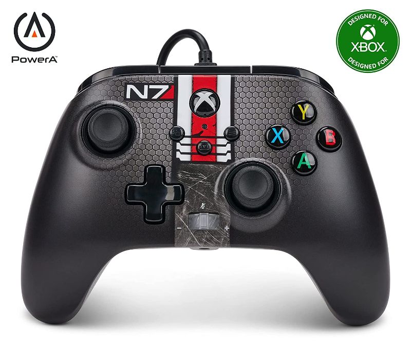 Photo 1 of PowerA Enhanced Wired Controller for Xbox Series X|S – Mass Effect N7
