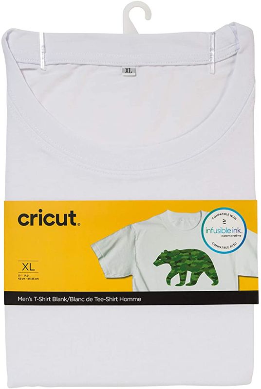 Photo 1 of Cricut mens Men's T-shirt White XL