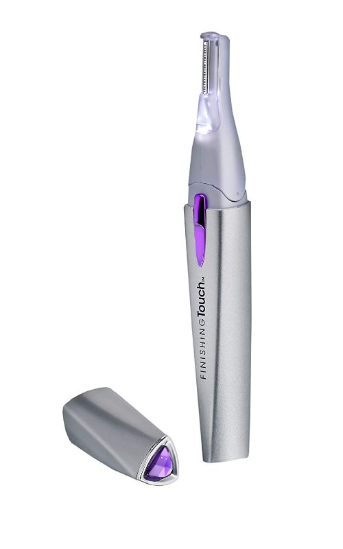 Photo 1 of Finishing Touch Lumina Painless Hair Remover, Silver, New Edition
