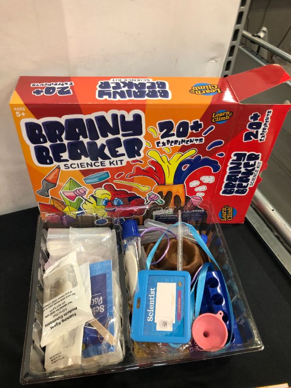 Photo 1 of Learn & Climb 21 Science Experiments for Kids - Science Kit Gift Set - Ages 6-8

