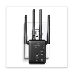 Photo 1 of MSRM US754 Long Range Extender 1200Mbps WiFi Repeater Signal Amplifier Booster with 4 Band Antennas Complies 802.11a/b/n/g/ac WiFi Extender