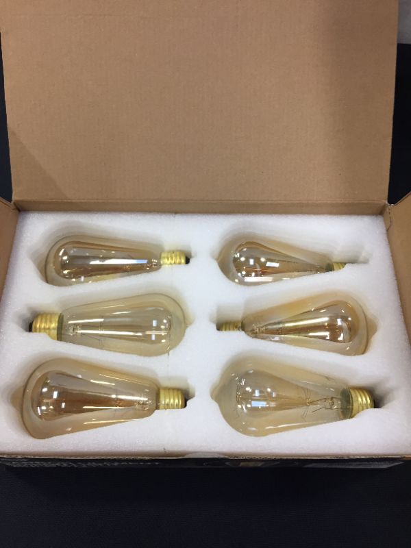 Photo 2 of BEILF CARBON FILAMENT EDISON LIGHT ST21