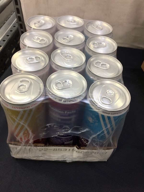 Photo 3 of Yerbae Naturally Caffeinated Sparkling Energy Water, Unsweetened with Yerba Mate & Antioxidents, Zero Sugar, No Calories, Keto & Whole 30, Non-GMO (Variety 12 Pack of 12oz Cans) ---- EXP 01/2022
