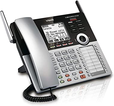 Photo 1 of VTech CM18445 Main Console - DECT 6.0 4-Line Expandable Small Business Office Phone with Answering System
