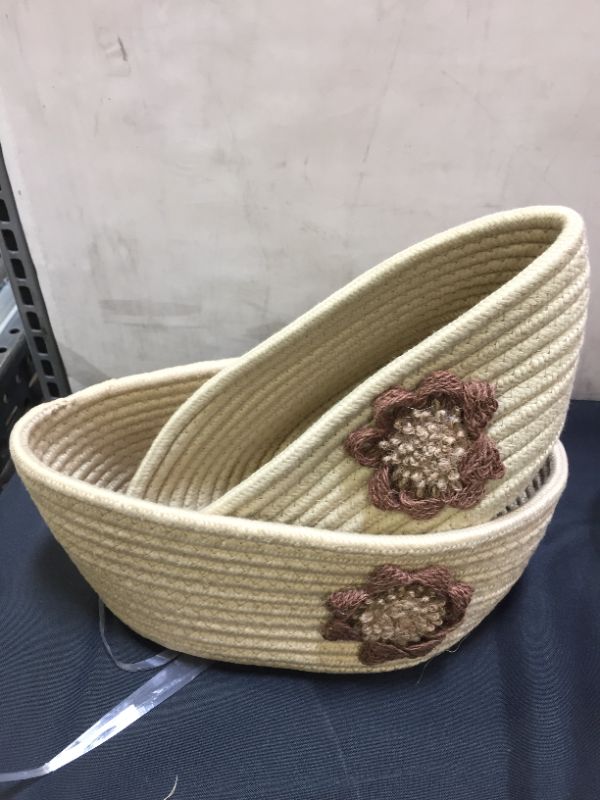 Photo 1 of 10 INCH 9 INCH STORAGE BASKET PACK 