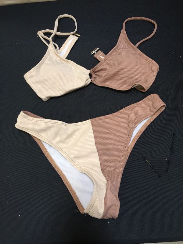 Photo 2 of TAN/BROWN BIKINI SIZE SMALL