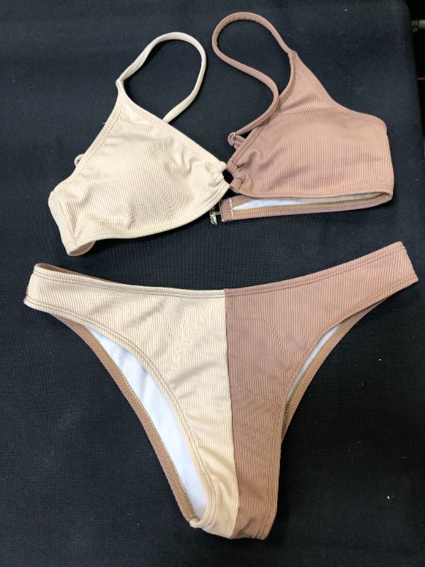 Photo 1 of TAN/BROWN BIKINI SIZE SMALL