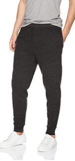 Photo 1 of Amazon Essentials Men's Fleece Jogger Pant CHARCOAL MEDIUM