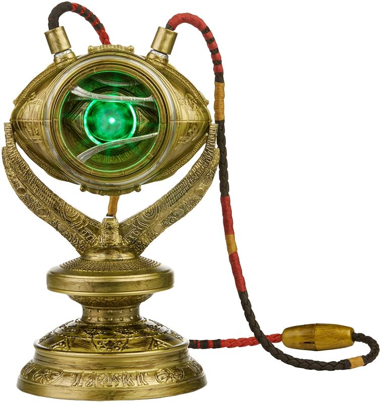 Photo 1 of Marvel Legends Series Doctor Strange Premium Role Play Eye of Agamotto Electronic Talisman Adult Fan --Costume and Collectible, Ages 14 and Up
