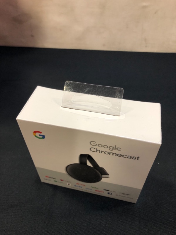 Photo 2 of Google Chromecast - Streaming Device with HDMI Cable - Stream Shows, Music, Photos, and Sports from Your Phone to Your TV
SEALED 