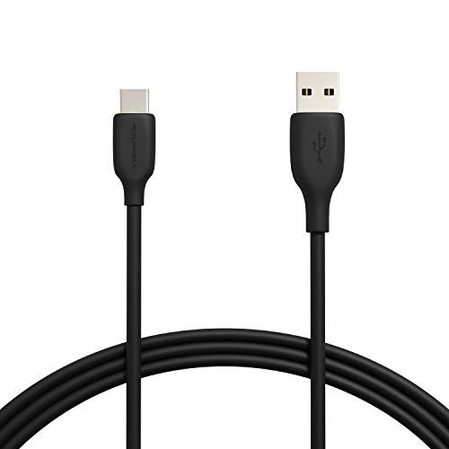Photo 1 of Amazon Basics Fast Charging 60W USB-C2.0 to USB-a Cable (USB-IF Certified) - 10-Foot, Black
