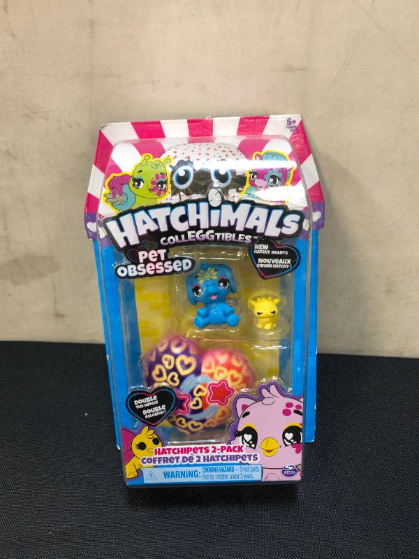 Photo 2 of HATCHIMALS COLLEGGTIBLES - Pet Obsessed - Hatchipets 2-Pack New Hatchy Hearts!
