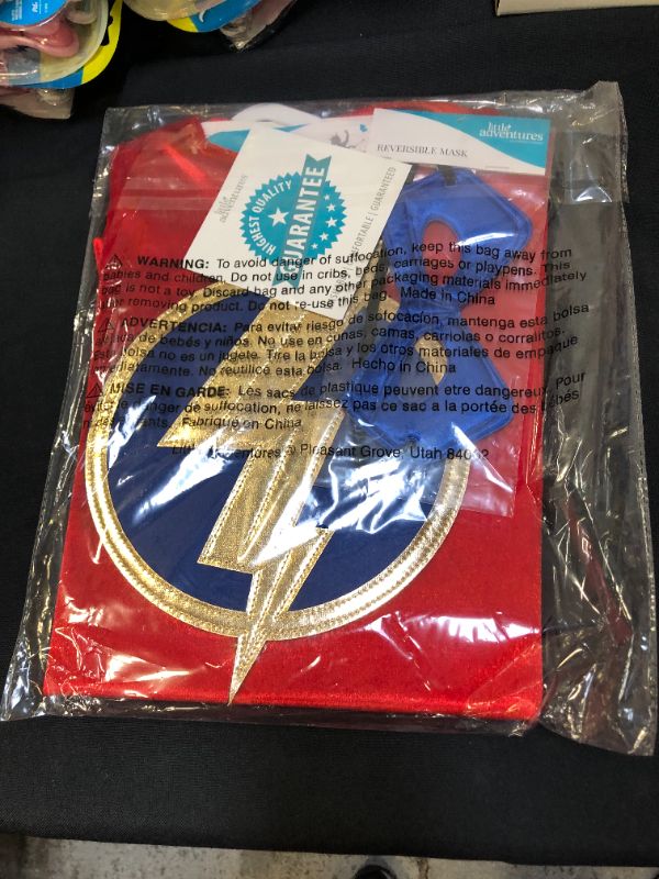 Photo 1 of Little Adventures Super Hero Cape & Mask Set Costumes Age 3-8