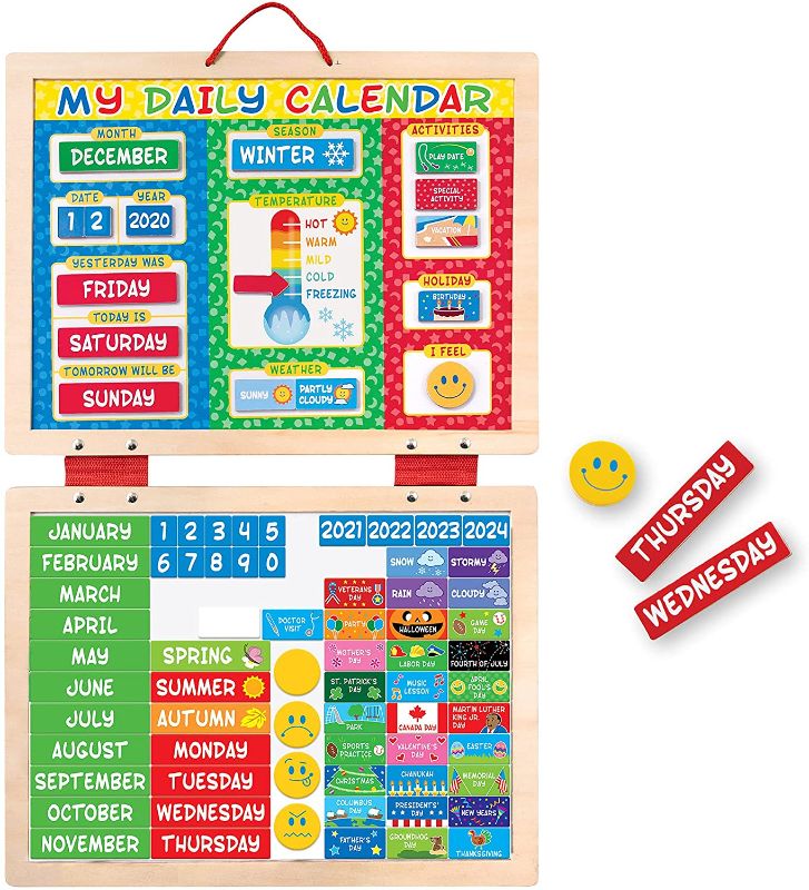 Photo 1 of Melissa & Doug My First Daily Magnetic Calendar