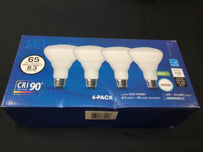 Photo 2 of 24-Pack A19 LED Light Bulb, 60 Watt Equivalent, Daylight 5000K, E26 Medium Base, Non-Dimmable LED Light Bulb, UL Listed