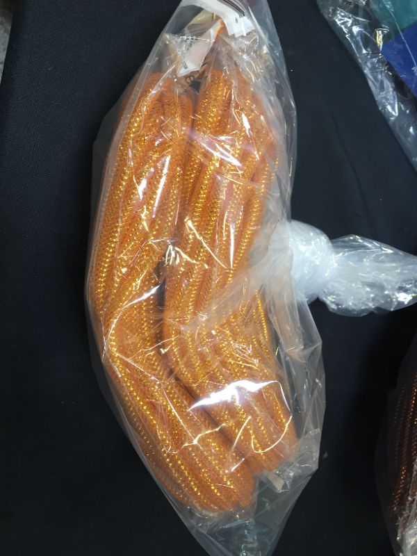 Photo 2 of 2 PACK - Crafters Square Decorative MESH TUBING 12/Yards ORANGE 