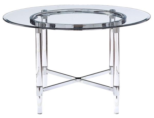 Photo 1 of 71180st Acme Furniture Daire Dining Table - Stand
glass not included