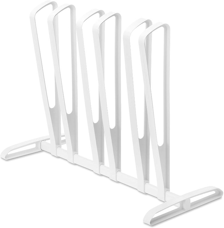 Photo 1 of Whitmor 3 Pair Boot Rack - Adjustable Heavy Duty Frame - White 10.25 x 22.25 x 17.25
