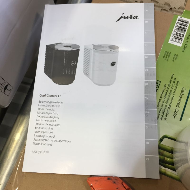 Photo 5 of Jura 1 Liter (34 oz) Advanced Cool Control, Black
