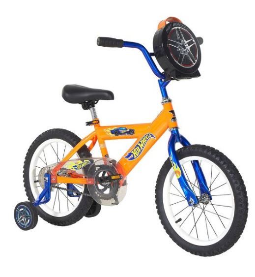 Photo 1 of Hot Wheels 16" Kids' Bike with Carrying Case - Orange
