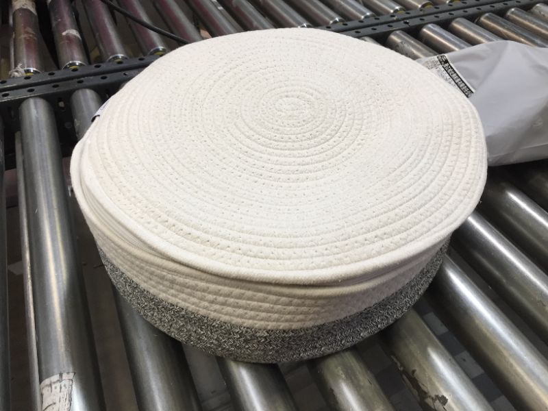 Photo 1 of CAAUB Premium Meditation Cushion, Beautiful and Decorative Cotton Rope Cover, Adjustable Buckwheat Filling - Round Floor Pillow for Adults, Extra Comfortable Zafu Cushion for Meditation and Yoga
