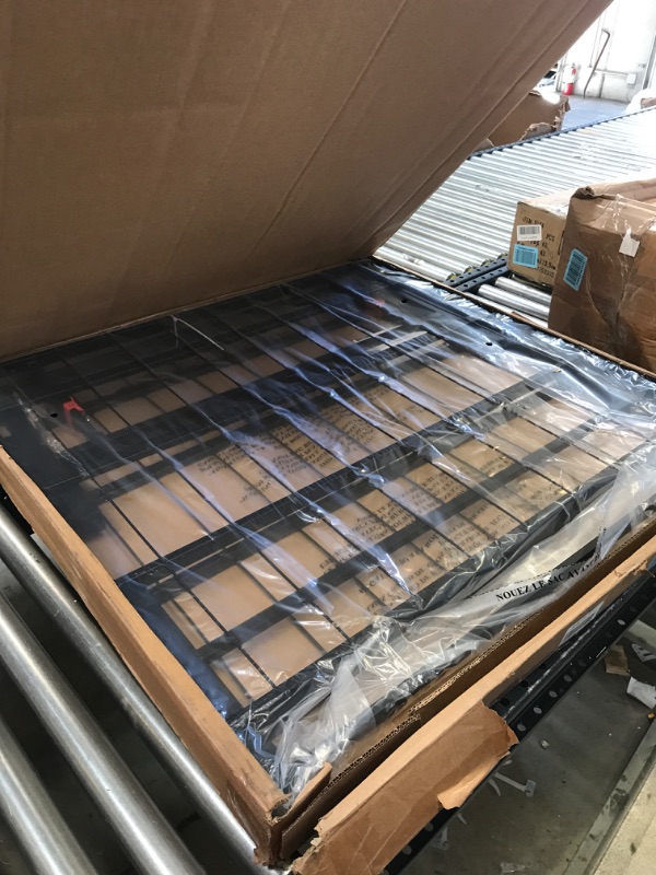 Photo 1 of Amazon Basics Foldable, 14" Black Metal Platform Bed Frame with Tool-Free Assembly, No Box Spring Needed - Twin