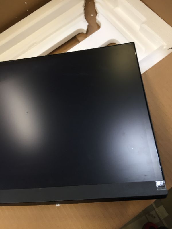 Photo 6 of LG 29WN600-W 29" 21:9 UltraWide WFHD IPS HDR10 Monitor with FreeSync, Silver. SCRATCHES ON ITEM, POWERS ON, POWER BUTTON JAMMED, BOX PACKAGING DAMAGED