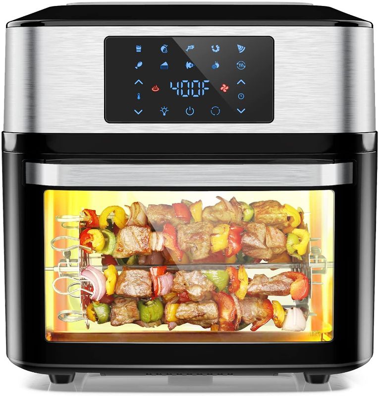 Photo 1 of 10-in-1 Air Fryer Oven, 20 Quart Airfryer Toaster Oven , 1800W Toaster Oven Air Fryer Combo, Large Air Fryers Accessories, ETL Certification
