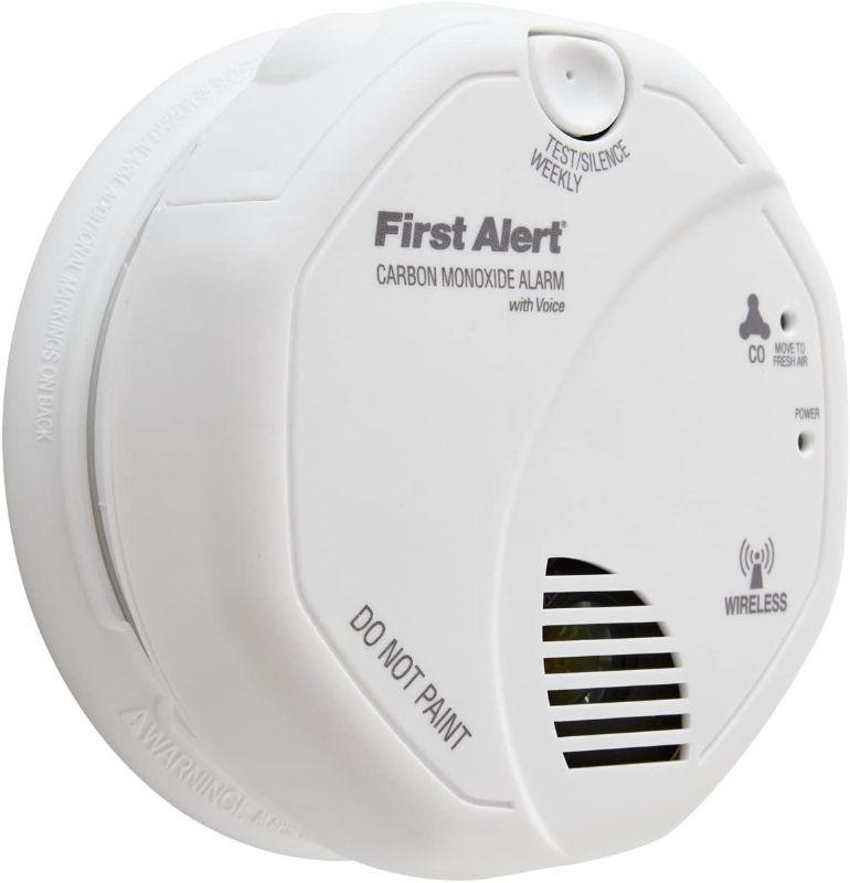 Photo 1 of First Alert BRK CO511 Carbon Monoxide (CO) Detector Wireless Interconnected with Voice and Location
