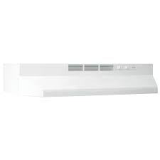 Photo 1 of Broan Manufacturing Under Cabinet, Non-Ducted Range Hood, White