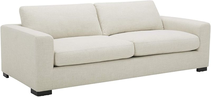 Photo 1 of Amazon Brand - Stone & Beam Westview Extra-Deep Down-Filled Sofa Couch, 89"W, Cream
