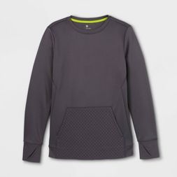 Photo 1 of Boys' Performance Crewneck Sweatshirt - All in Motion™ SIZE LARGE 12/14

