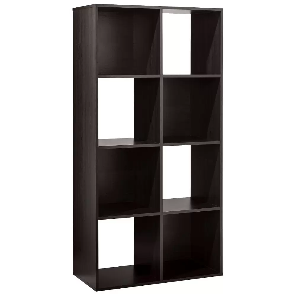 Photo 1 of 11" 8 Cube Organizer Shelf Espresso - Room Essentials
