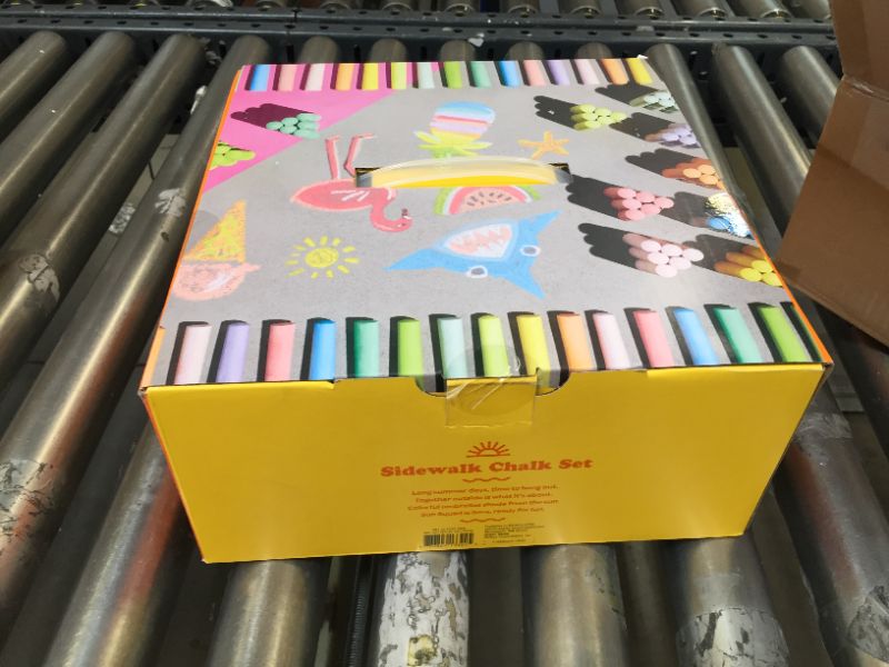 Photo 1 of 120pc Sidewalk Chalk - Sun Squad
