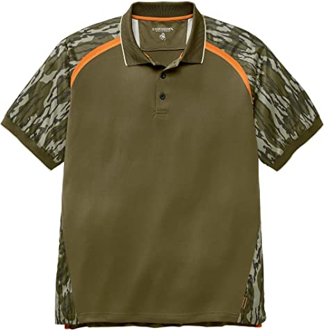 Photo 1 of Legendary Whitetails Men's Pro Hunter Performance Polo Dark Army, XL