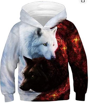 Photo 1 of 3D Galaxy Hoodies for Boys Girls Pullover Sweatshirts Sweater Kids Clothes - SIZE 6-7 YRS 

